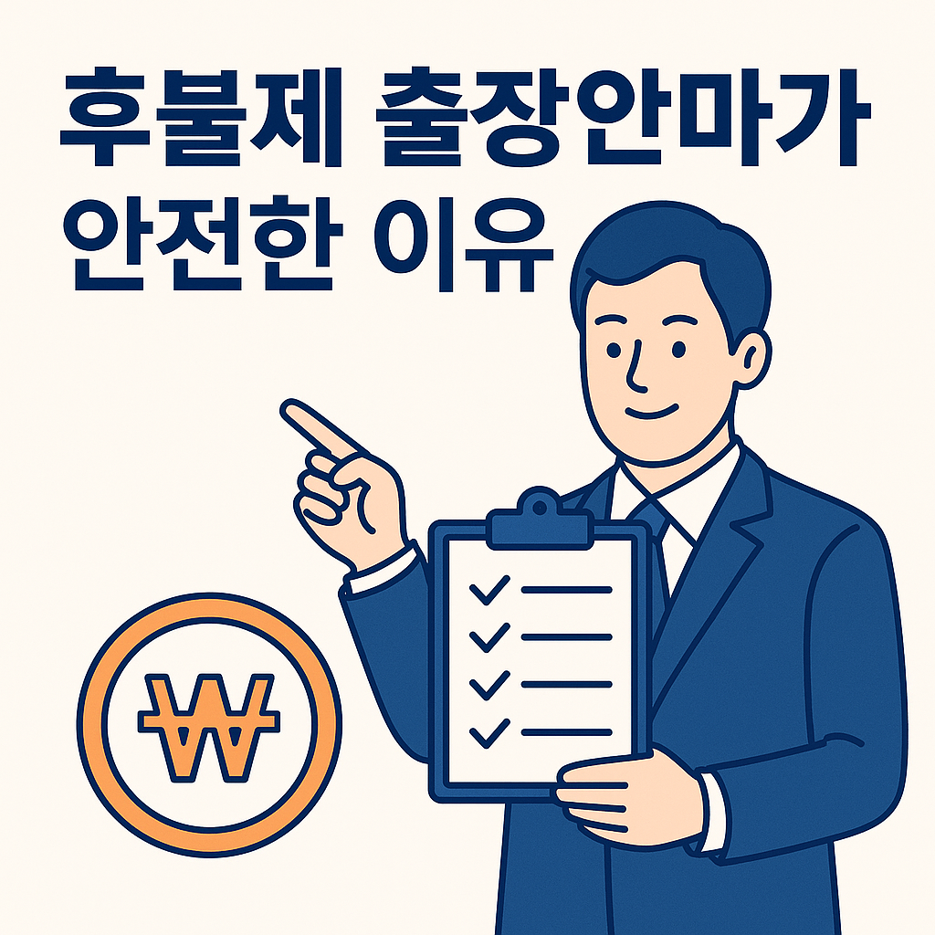 후불제 출장안마가 안전한 이유 + 확인 체크리스트
