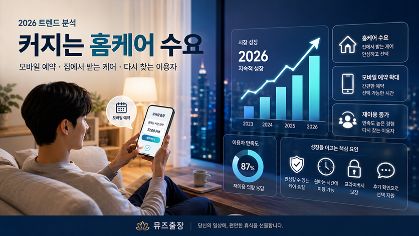 2026년 커지는 출장안마 수요