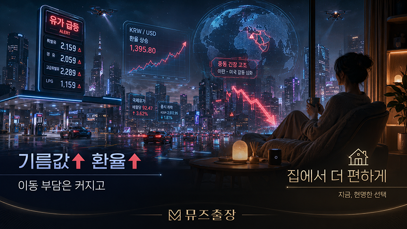 기름값 상승과 환율 인상으로 외출 부담이 커진 시대, 집에서 이용하는 출장마사지